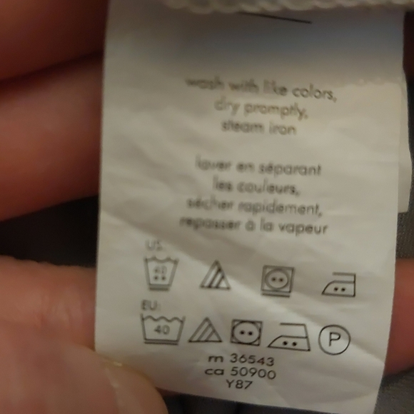 Geoffrey Beene wrinkle free botton down shirt size 16 - Picture 6 of 6